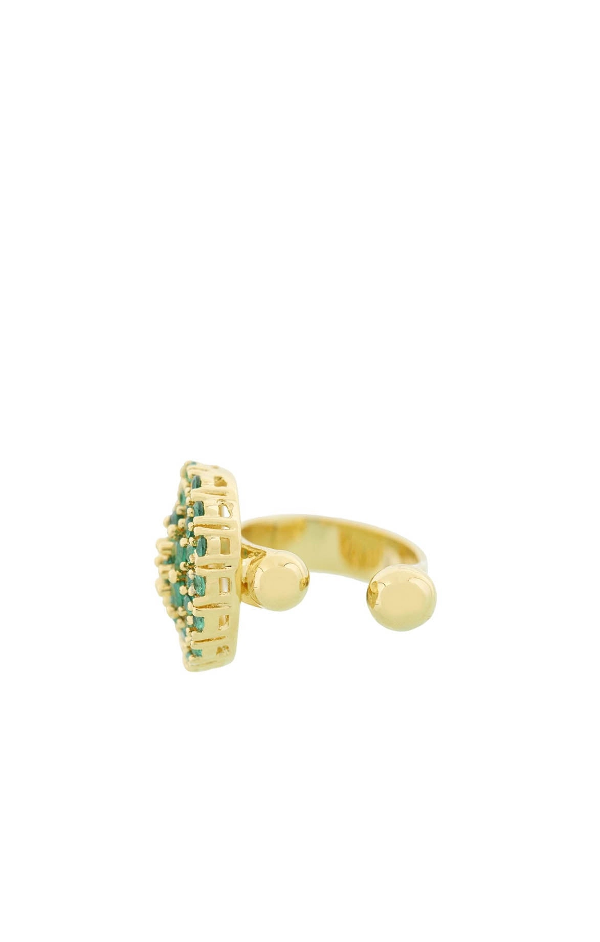 Antria Emmerald Circle Earcuff