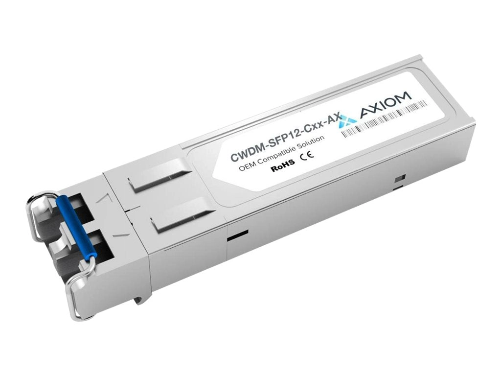 Axiom - SFP (mini-GBIC) transceiver module (equivalent to: Axiom SFPC12-MR47-AX) - 100Mb LAN (optical), 2.7 GigaE - 2.7GBase-LR2