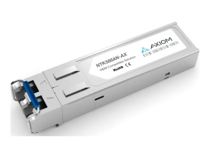Axiom - SFP (mini-GBIC) transceiver module (equivalent to: Ciena NTK586AN) - 1GbE - 1000Base-DWDM - LC single-mode - up to 49.7 NTK586AN-AX