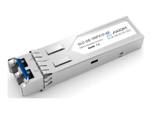 Axiom - SFP (mini-GBIC) transceiver module (equivalent to: Cisco GLC-GE-100FX) - 1GbE - 100Base-FX - LC multi-mode - up to 1.2 GLC-GE-100FX10-AX