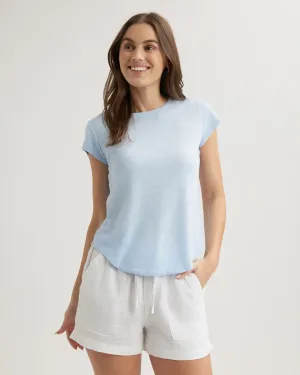 Baby Crew Tee - Perennial Blue