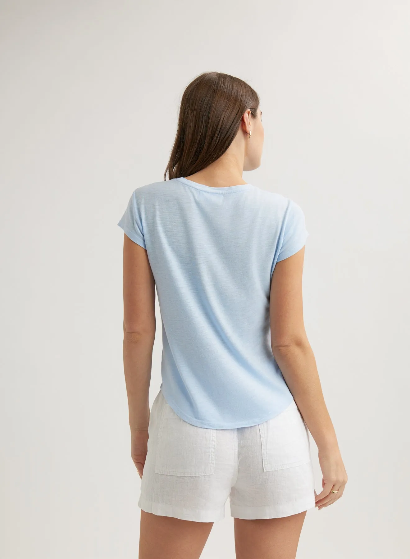 Baby Crew Tee - Perennial Blue