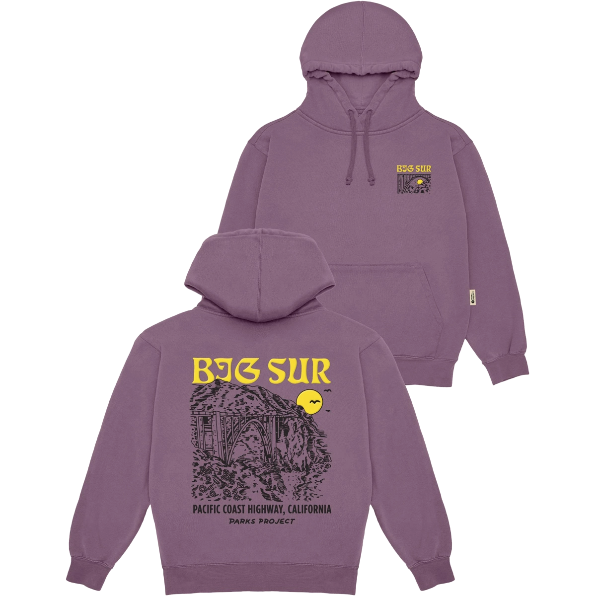Big Sur Puff Print Bridges Hoodie