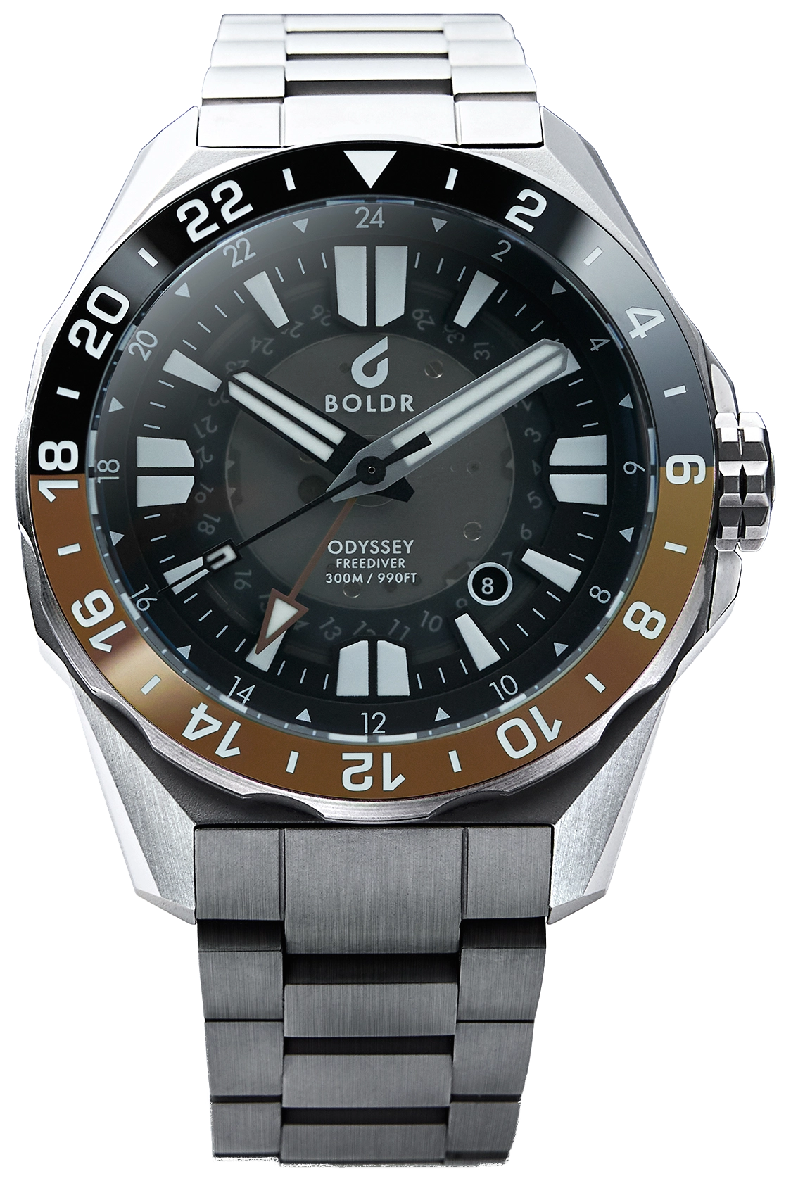 BOLDR Odyssey Freediver GMT RB1876