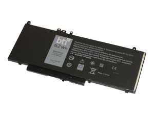 BTI - Notebook battery (equivalent to: Dell 451-BBUN) - lithium ion - 4-cell - 8160 mAh - 62 Wh 451-BBUN-BTI
