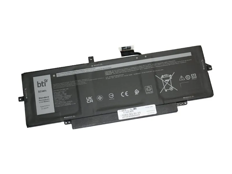 BTI - Notebook battery (equivalent to: Dell 47XV3) - lithium ion - 4-cell - 3250 mAh - 50 Wh 47XV3-BTI