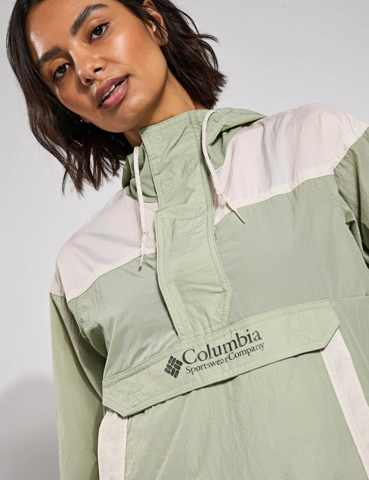 Challenger II Windbreaker - Safari/Dark Stone