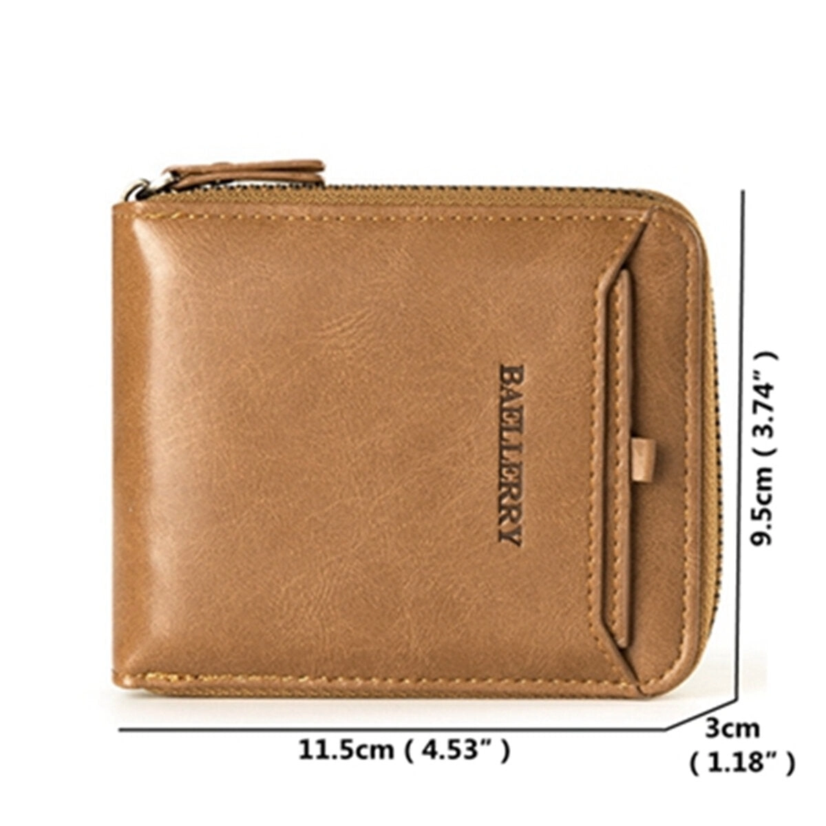 Couples Wallet Vintage PU Leather Short Zipper Card Holder Vertical Horizontal Wallets