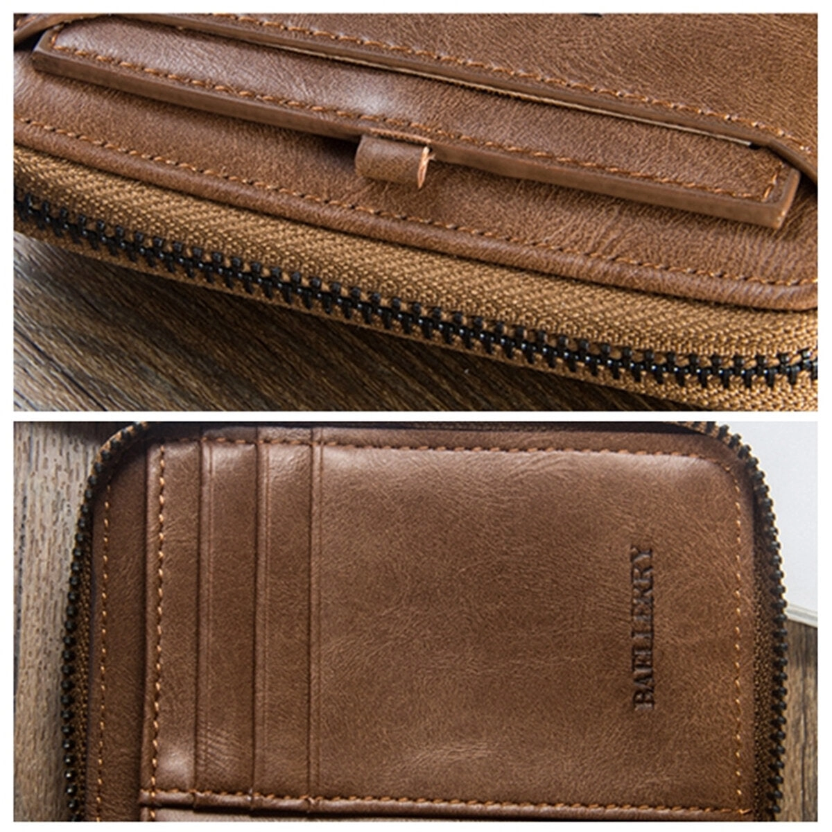 Couples Wallet Vintage PU Leather Short Zipper Card Holder Vertical Horizontal Wallets