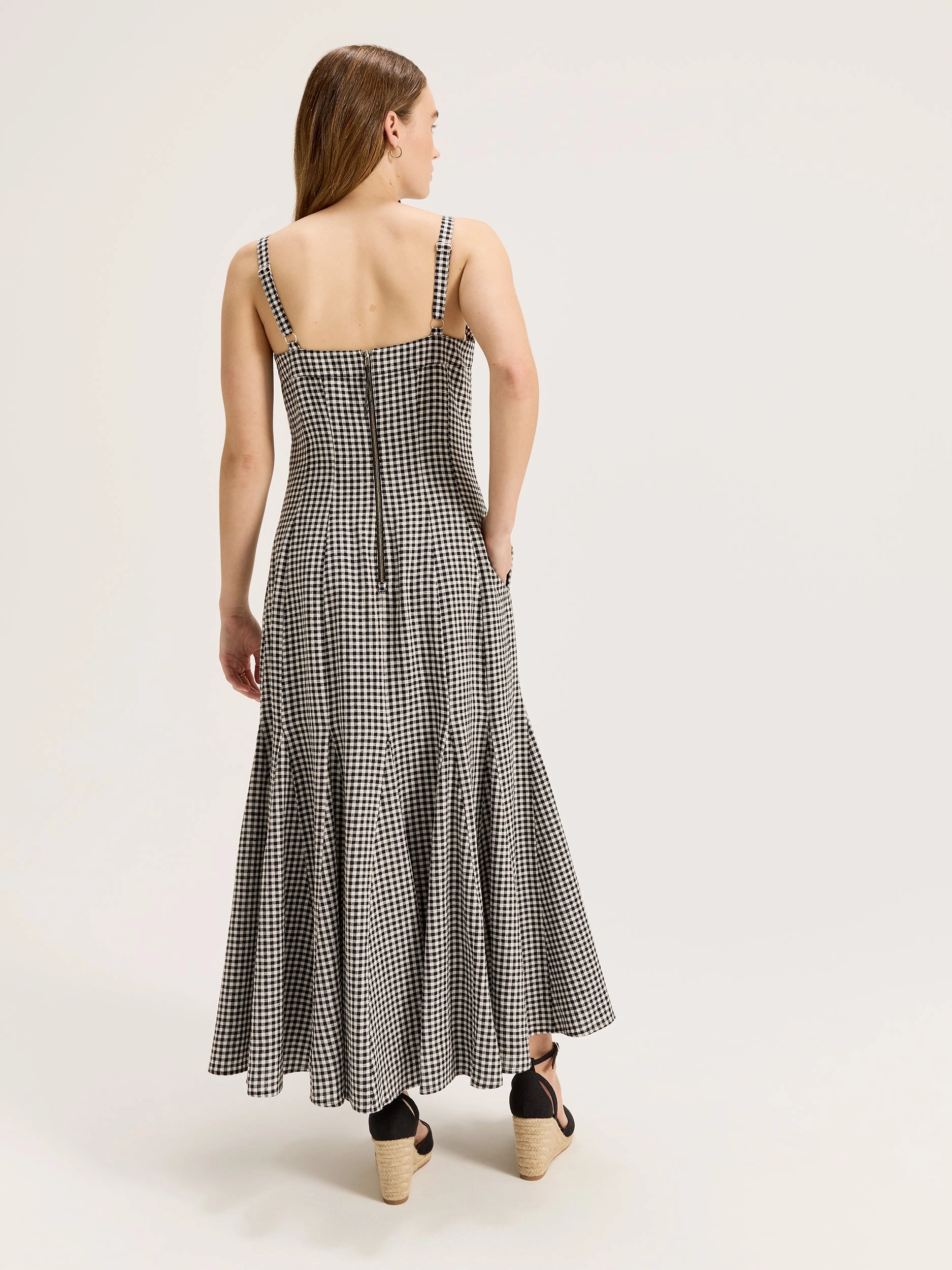 Courtside Check Dress