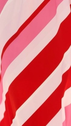 Daishiro Button Up Shirt - Red/Pink Stripe