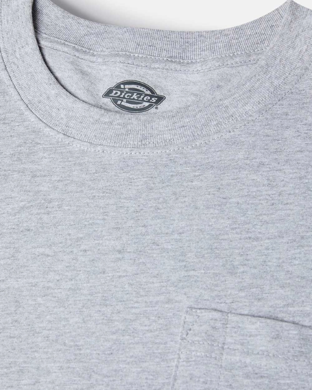 Dickies Mens Long Sleeve Pocket T-Shirt