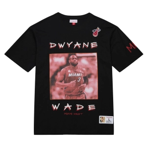 Dwyane Wade Mitchell & Ness Premium Vintage Tee