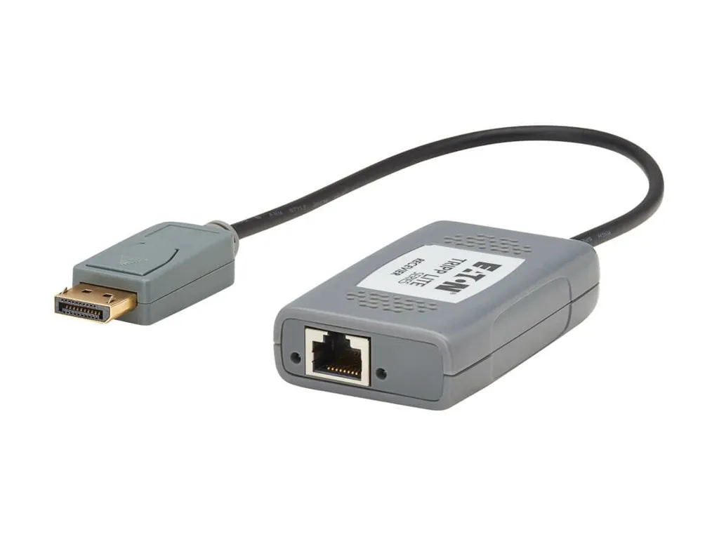 Eaton Tripp Lite Series 3-Port DisplayPort to DisplayPort Splitter/Extender Kit over Cat6, MST Hub, 8K/4K 60 Hz, DP 1.4, Up to B156E-003-8K-K