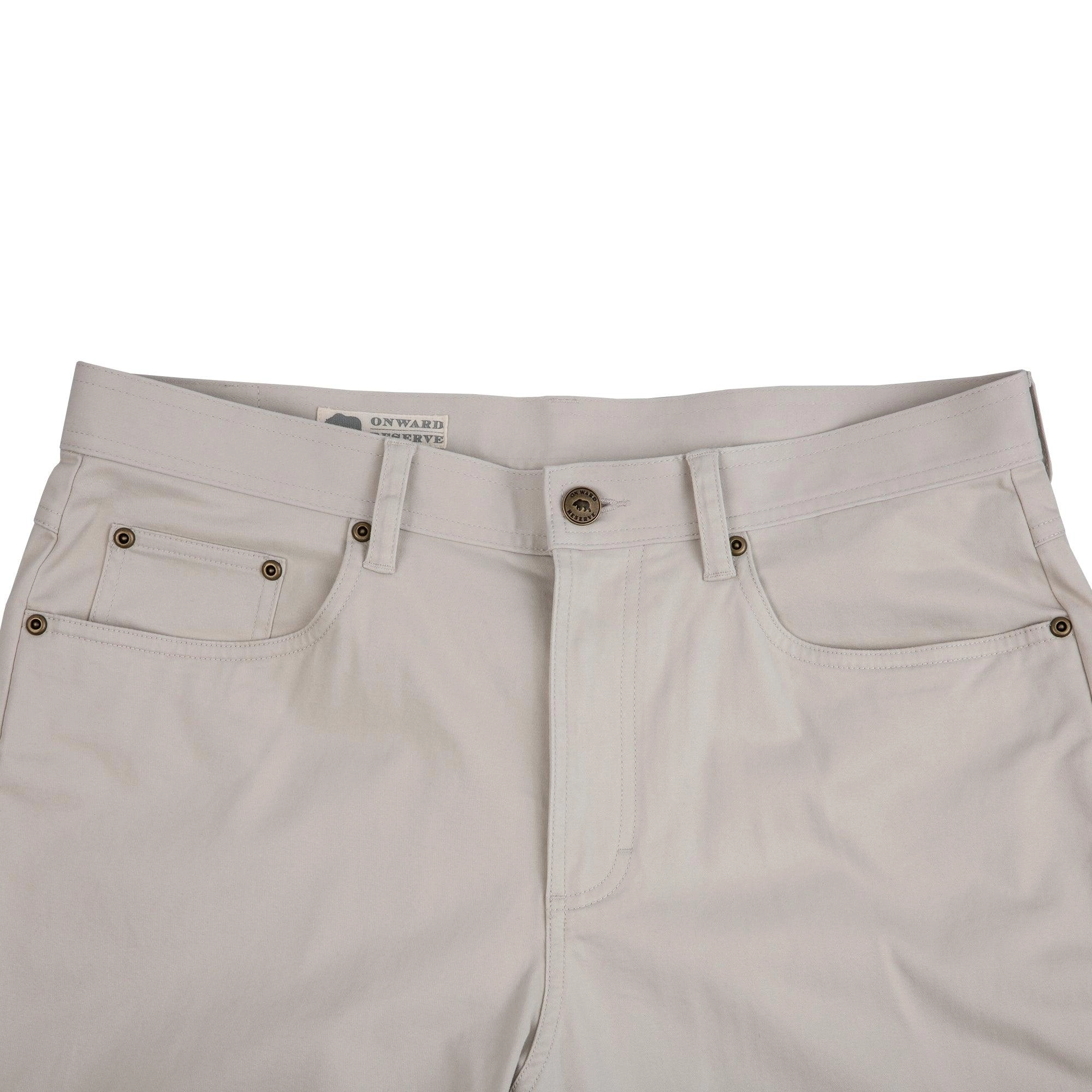 Flex Five Pocket Stretch Pant - Stone