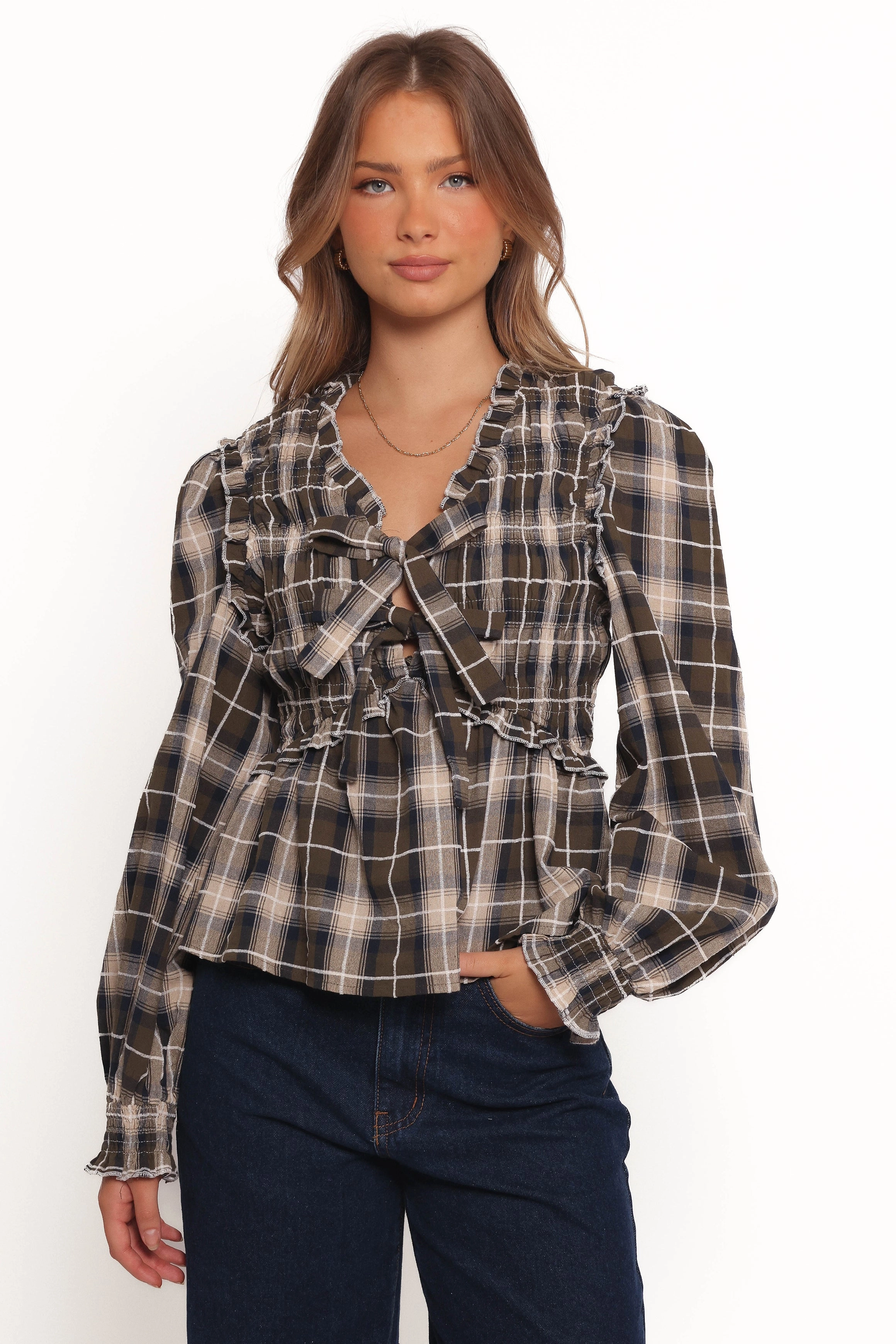 Grayson Top - Olive