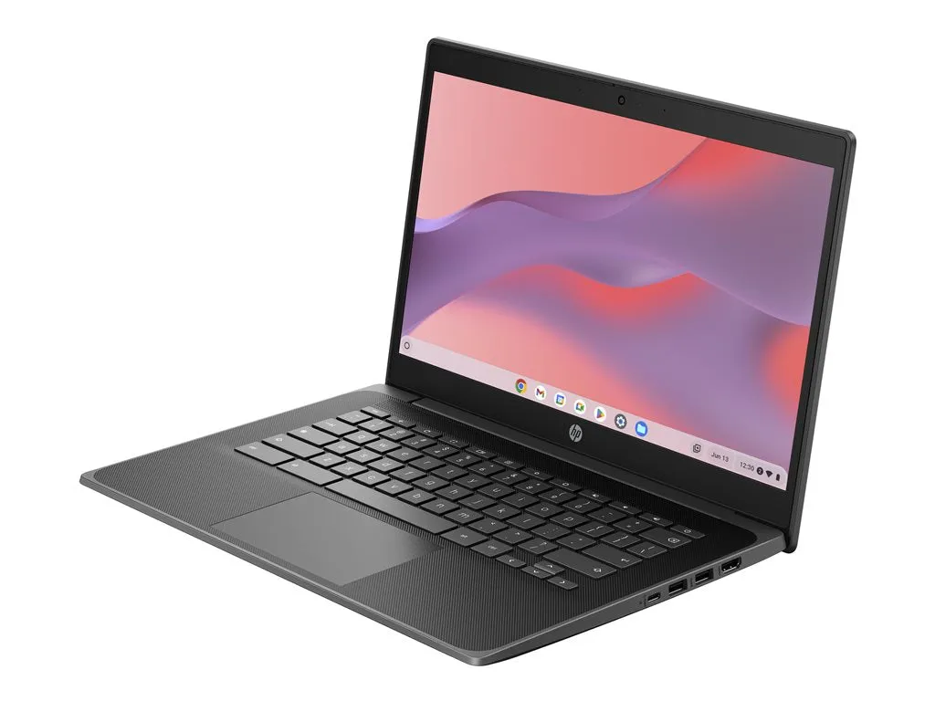 HP Fortis 14 G11 Chromebook - 180-degree hinge design - Intel N-series - N100 / up to 3.4 GHz - Chrome OS - UHD Graphics - 8 9R3K2UT#ABA
