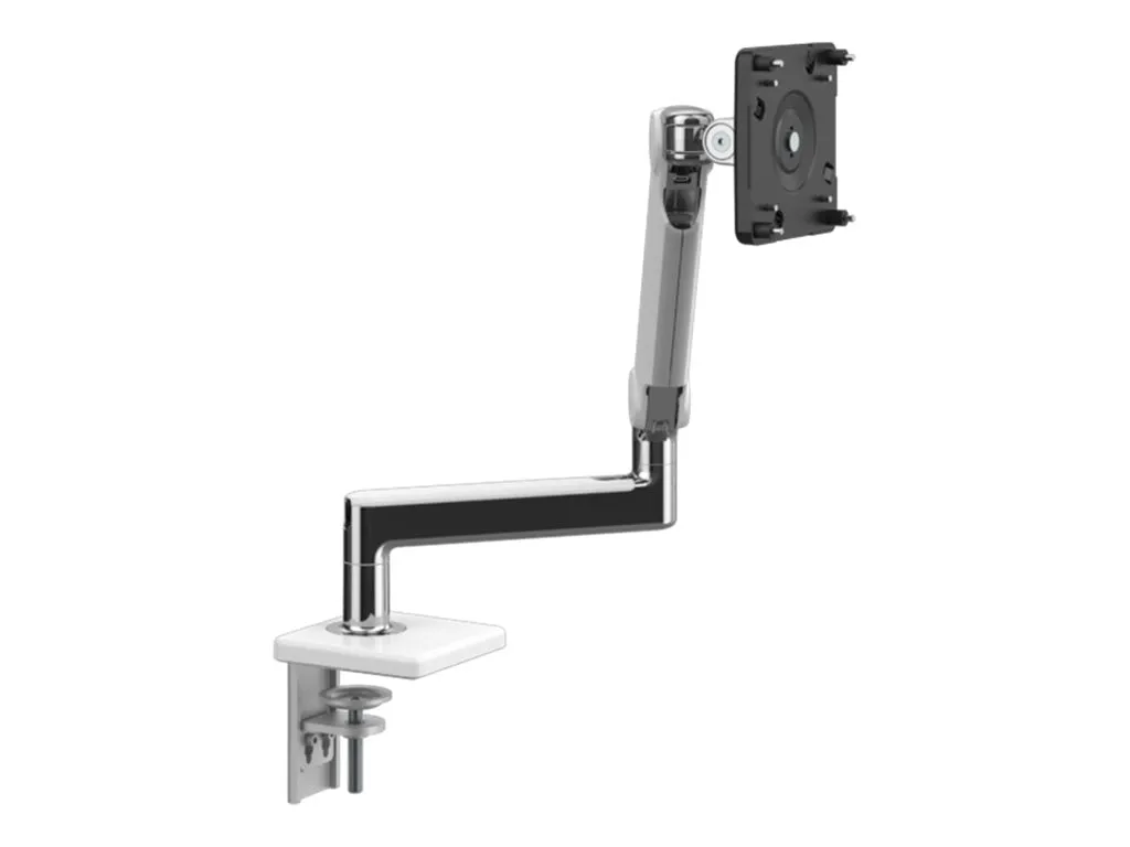 Humanscale M2.1 - Mounting kit (monitor arm) - for LCD display - silver, gray trim - mounting interface: 100 x 100 mm - desk-mountable M21NTNDSETB