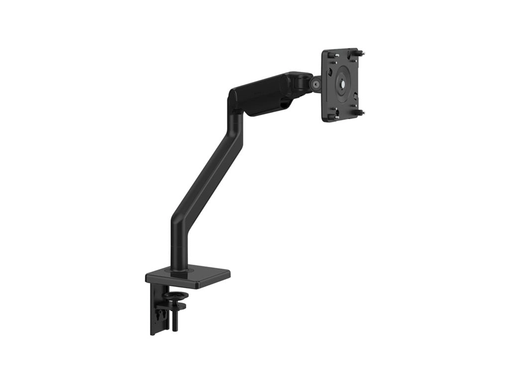 Humanscale M2.1 - Mounting kit (monitor arm, two-piece clamp mount with base, angled / dynamic link, VESA cover, tilt bracket) M21TBB