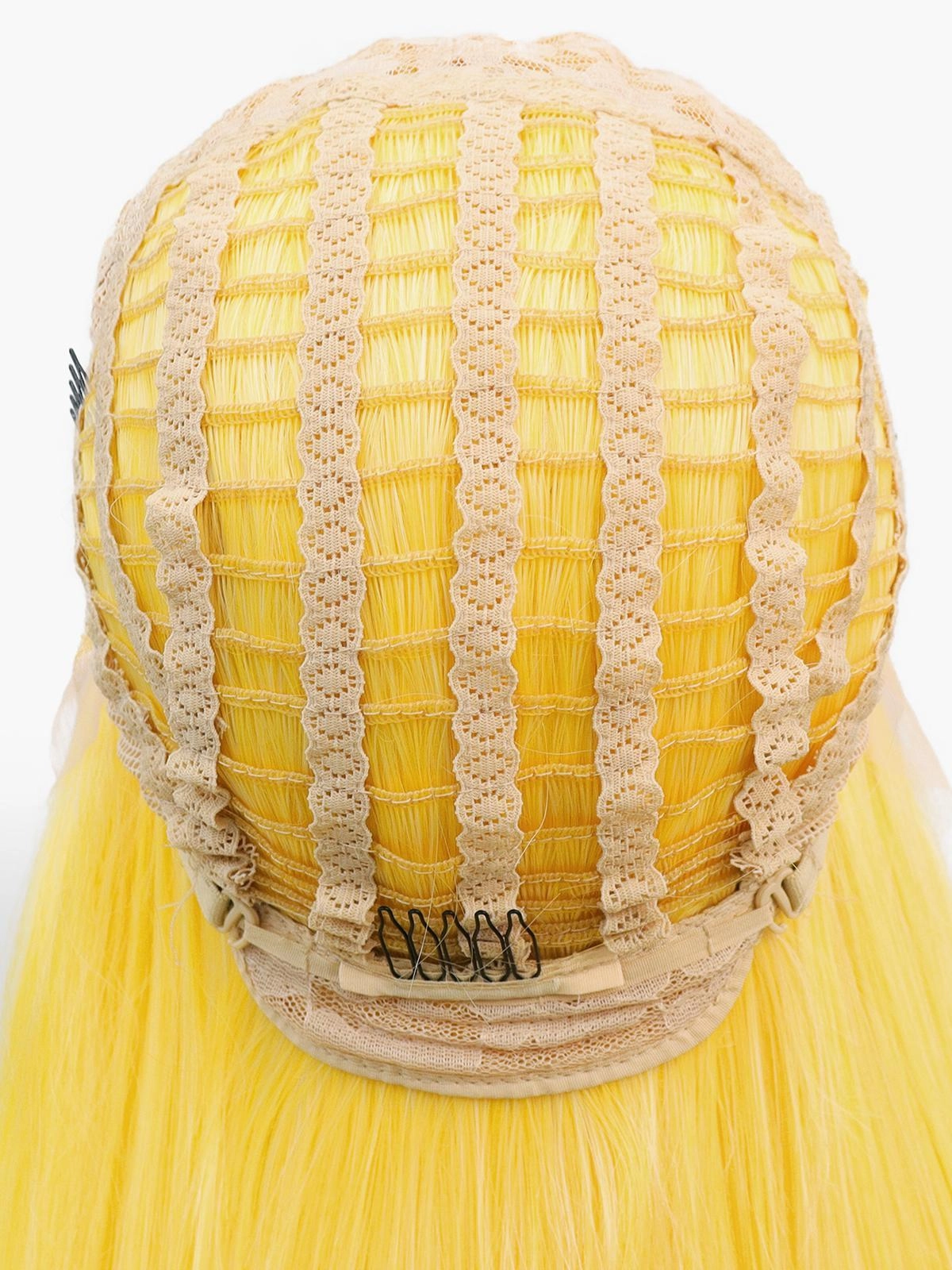 IMstyle Honey Yellow Lace Front wig with unique patern Party 13*2 Free parting-K303-6T007