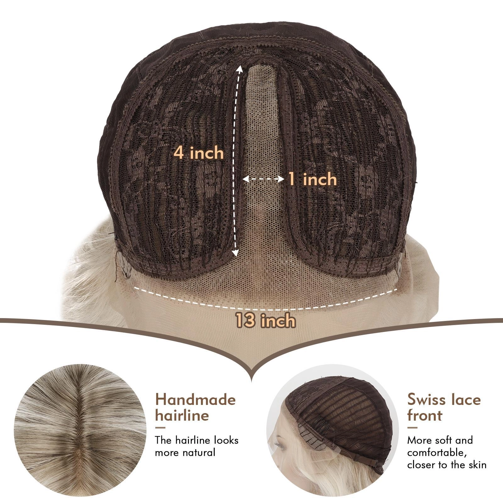 IMstyle Rebecca new ombre color wavy 26 inches dark root T-part lace front TS65-raise-2182