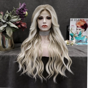 IMstyle Rebecca new ombre color wavy 26 inches dark root T-part lace front TS65-raise-2182