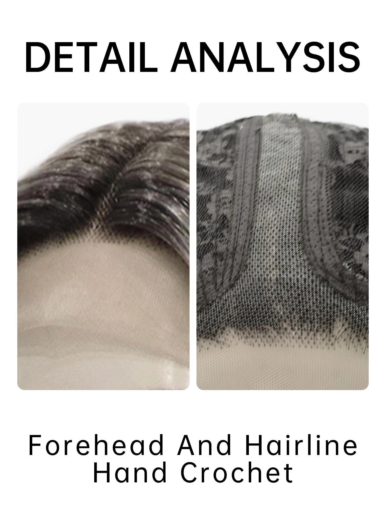 IMstyle Susie New short bob Haircut with B aby hair T part lace front wig Glueless-T1FF042-SUSIE