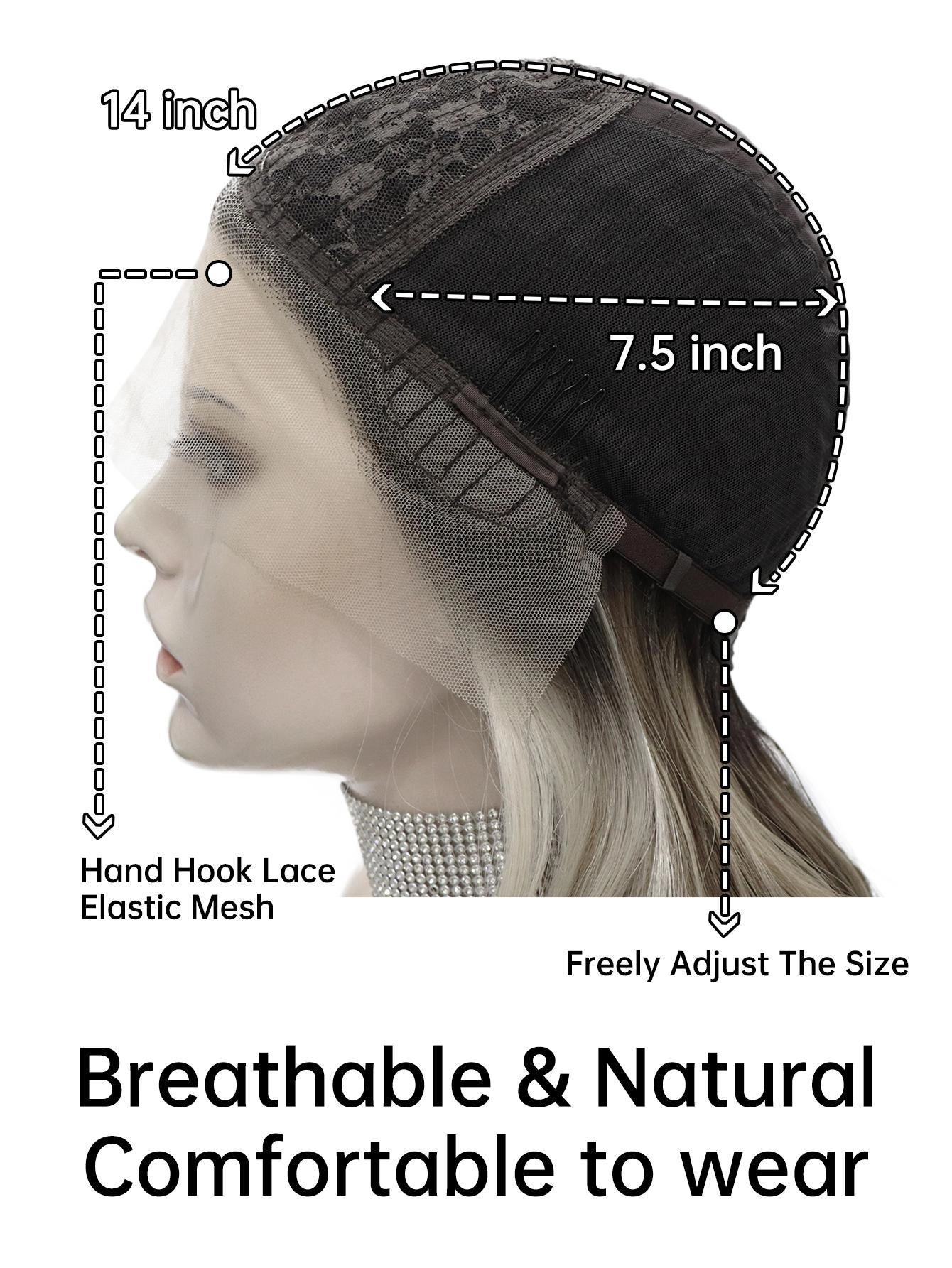 IMstyle Susie New short bob Haircut with B aby hair T part lace front wig Glueless-T1FF042-SUSIE