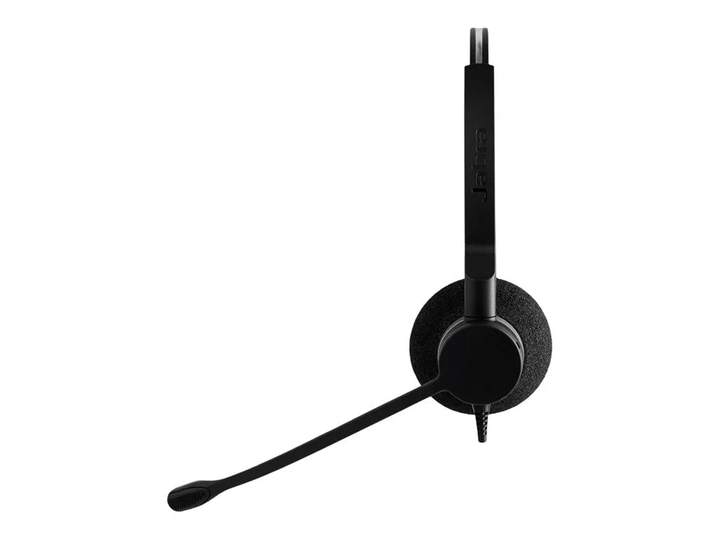 Jabra BIZ 2300 QD Duo - Headset - on-ear - wired - Quick Disconnect 2309-820-105