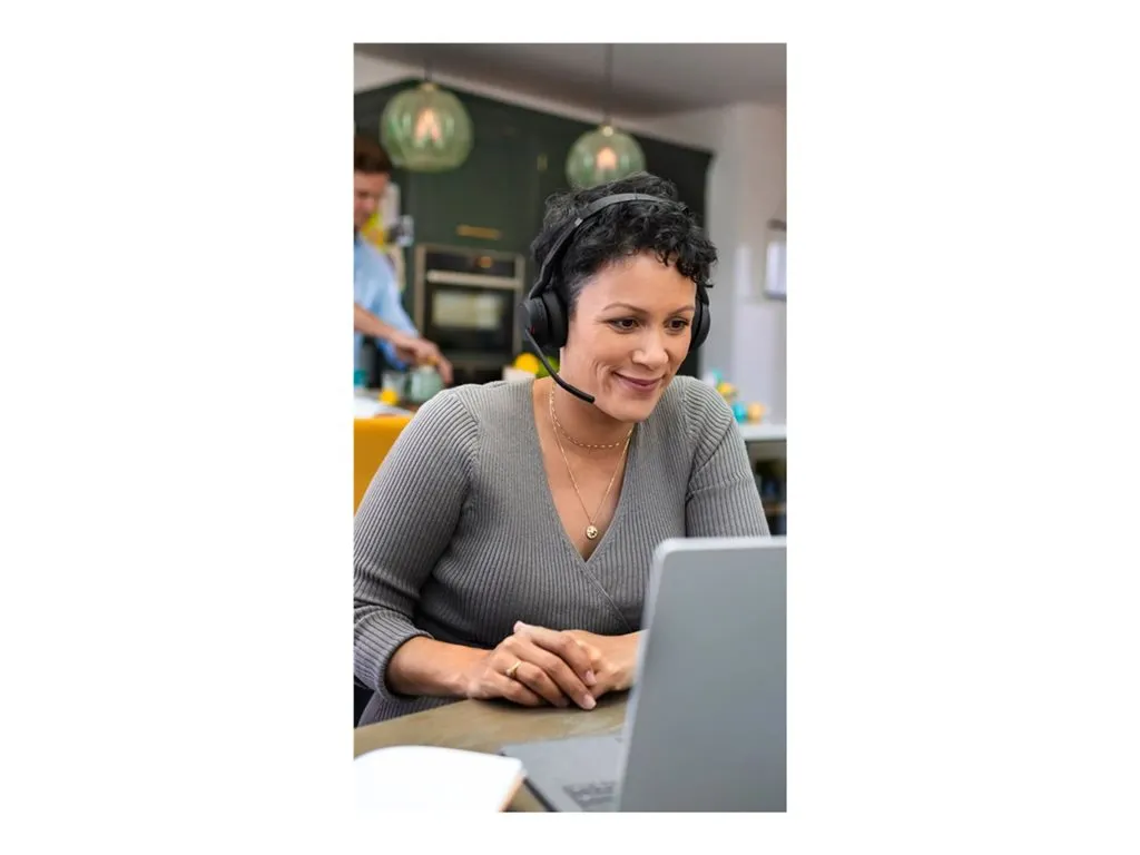 Jabra Evolve2 55 UC Stereo - Headset - on-ear - Bluetooth - wireless - active noise canceling - USB-A via Bluetooth adapter - 25599-989-999-01