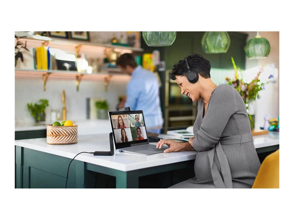 Jabra Evolve2 55 UC Stereo - Headset - on-ear - Bluetooth - wireless - active noise canceling - USB-C via Bluetooth adapter - 25599-989-899-01