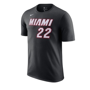 Jimmy Butler Nike Icon Black Name & Number Tee