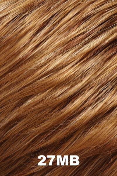 Jon Renau Toppers - EasiPart XL French 12" (#753) - Remy Human Hair