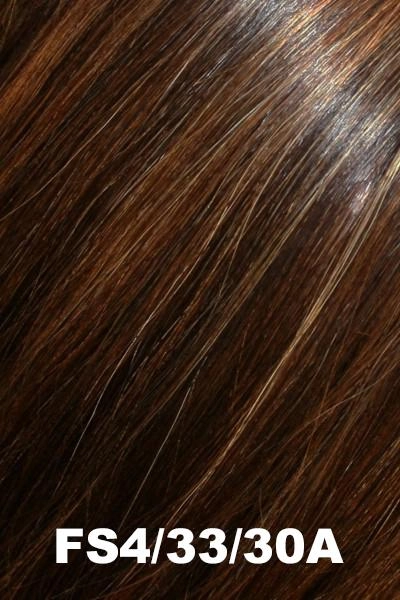 Jon Renau Toppers - EasiPart XL French 12" (#753) - Remy Human Hair