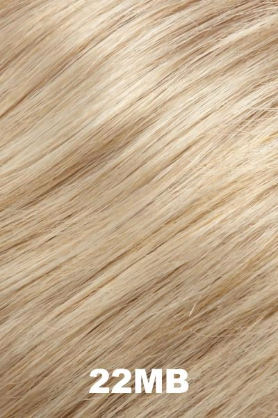 Jon Renau Toppers - EasiPart XL French 12" (#753) - Remy Human Hair