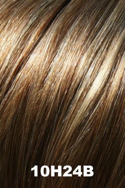 Jon Renau Toppers - EasiPart XL French 12" (#753) - Remy Human Hair