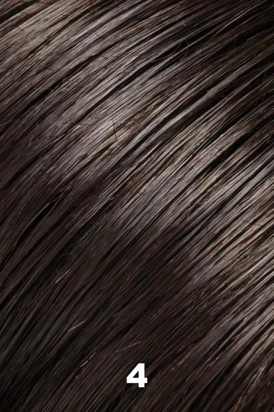 Jon Renau Toppers - EasiPart XL French 12" (#753) - Remy Human Hair