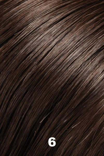 Jon Renau Toppers - EasiPart XL French 12" (#753) - Remy Human Hair
