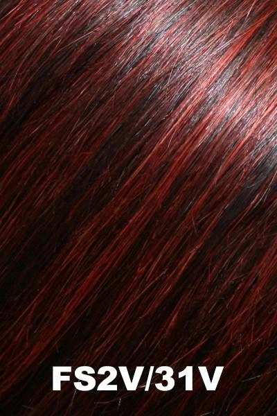 Jon Renau Toppers - EasiPart XL French 12" (#753) - Remy Human Hair