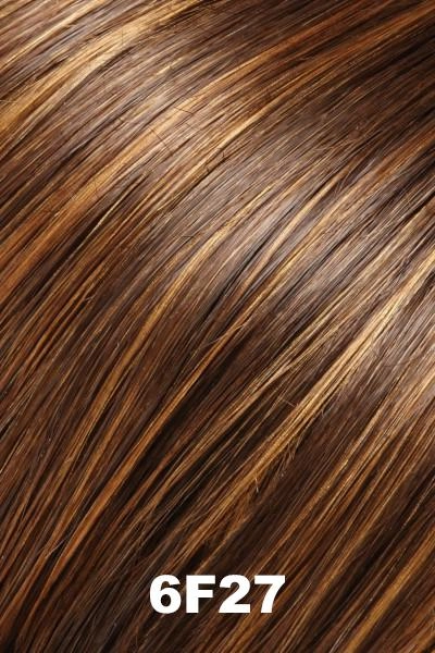 Jon Renau Toppers - EasiPart XL French 12" (#753) - Remy Human Hair