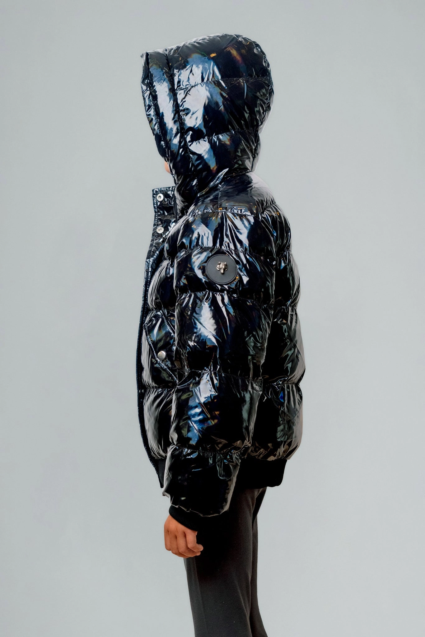 Kids' Unisex Chickadee Coat - Oily Black
