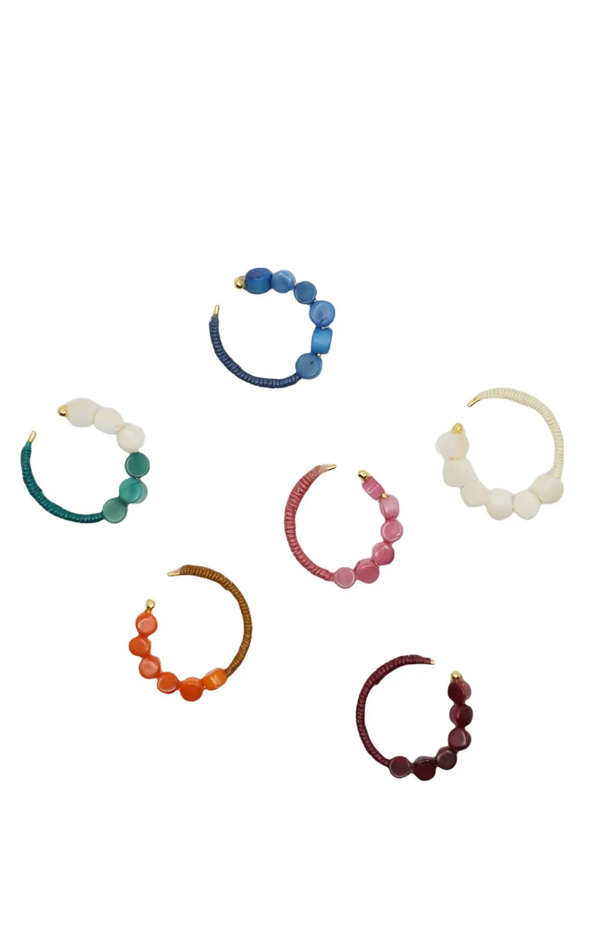 Kore Maxi Ring in Green
