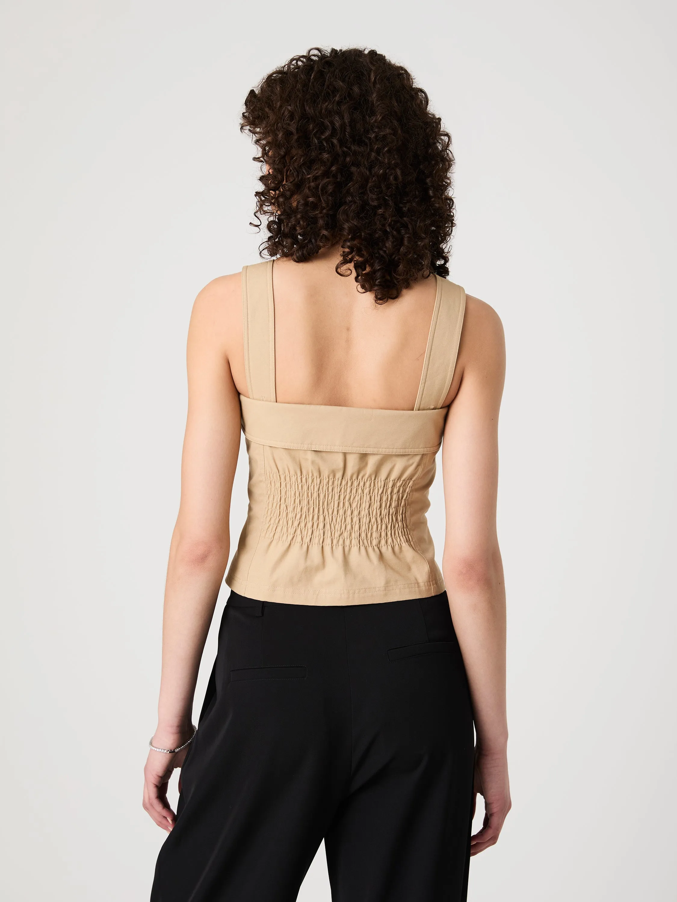 Lightweight Trench Top