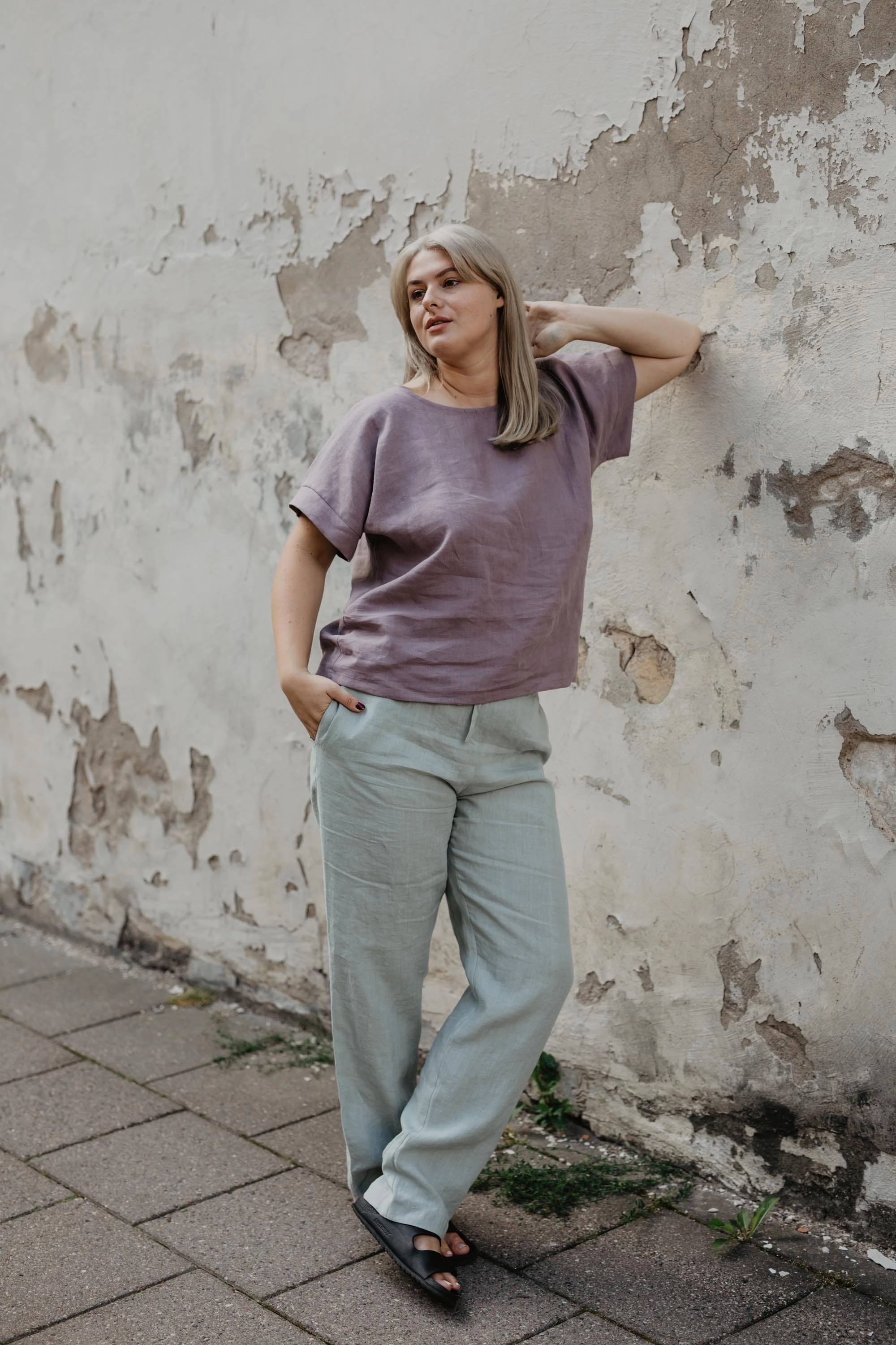 Malmo Women's Linen Trousers | Multiple Colours