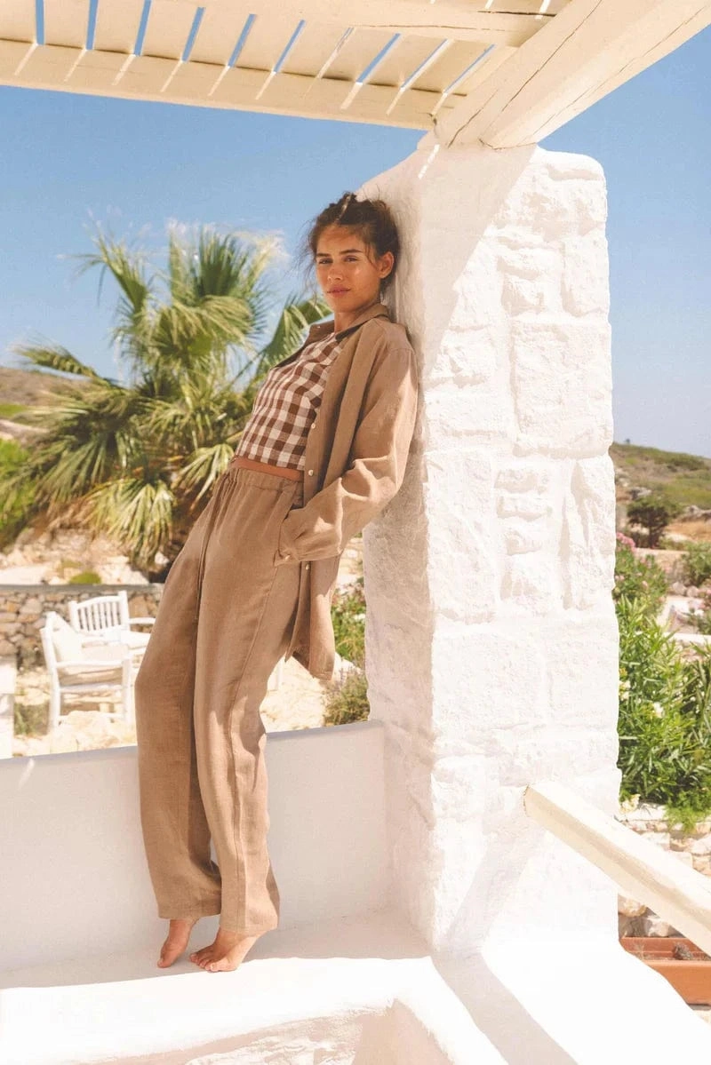 Malmo Women's Linen Trousers | Multiple Colours