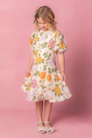 Mini Leah Dress in Multicolor Floral