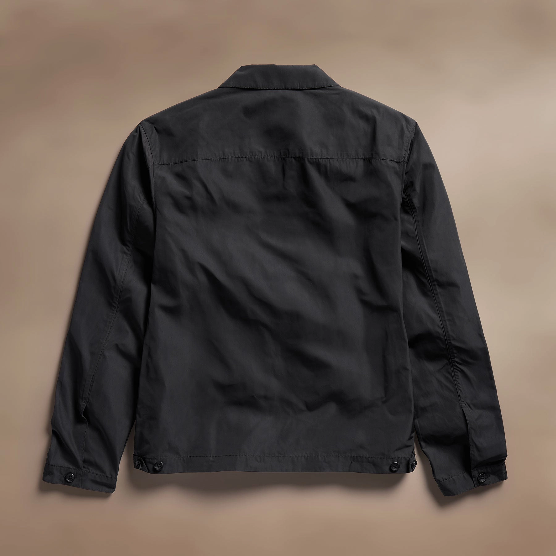 Nylon Coach Jacket - Black