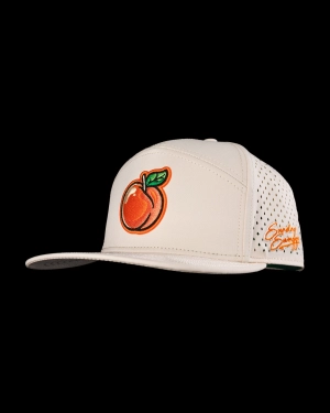 Peachy Flat Bill Snapback Hat