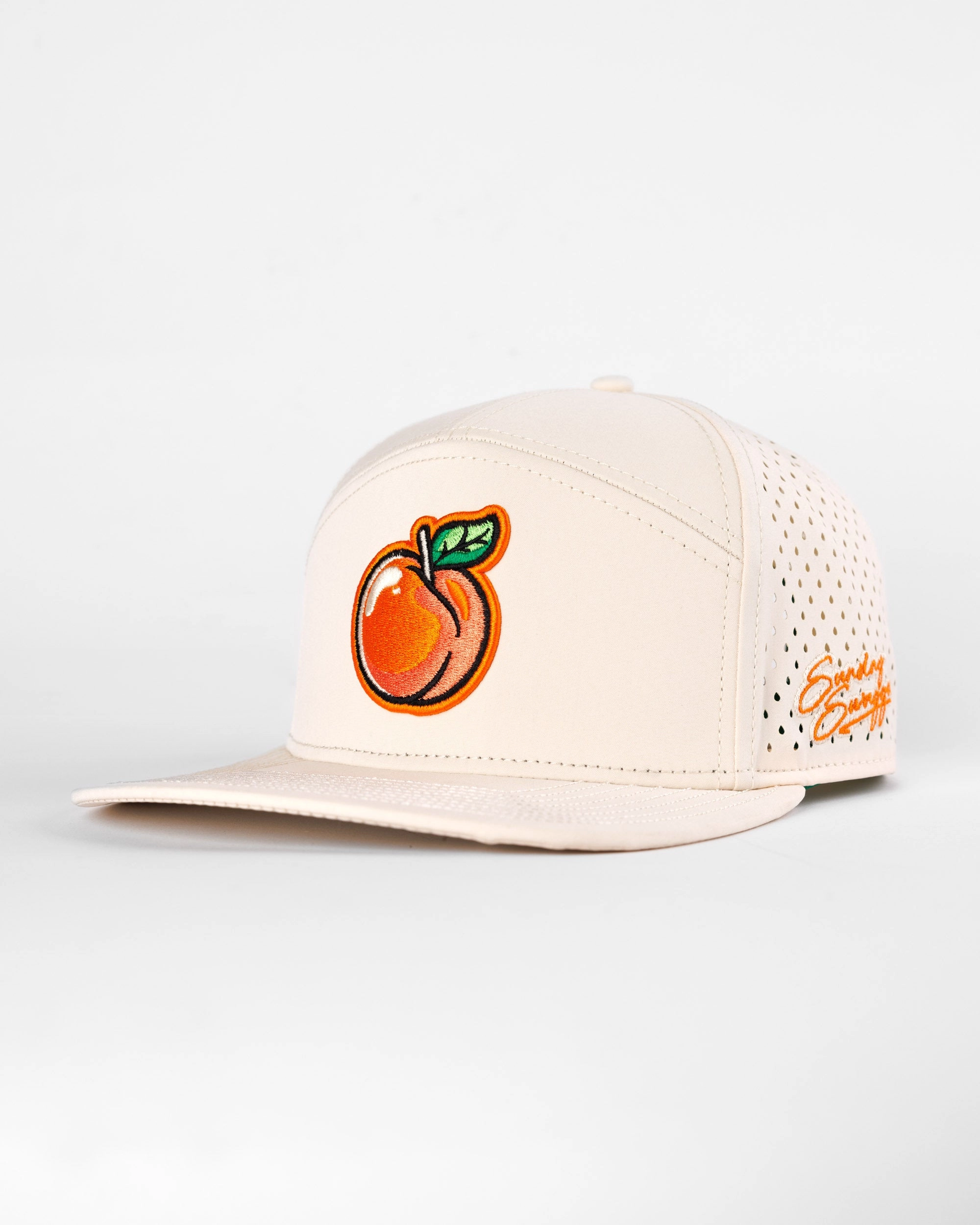 Peachy Flat Bill Snapback Hat