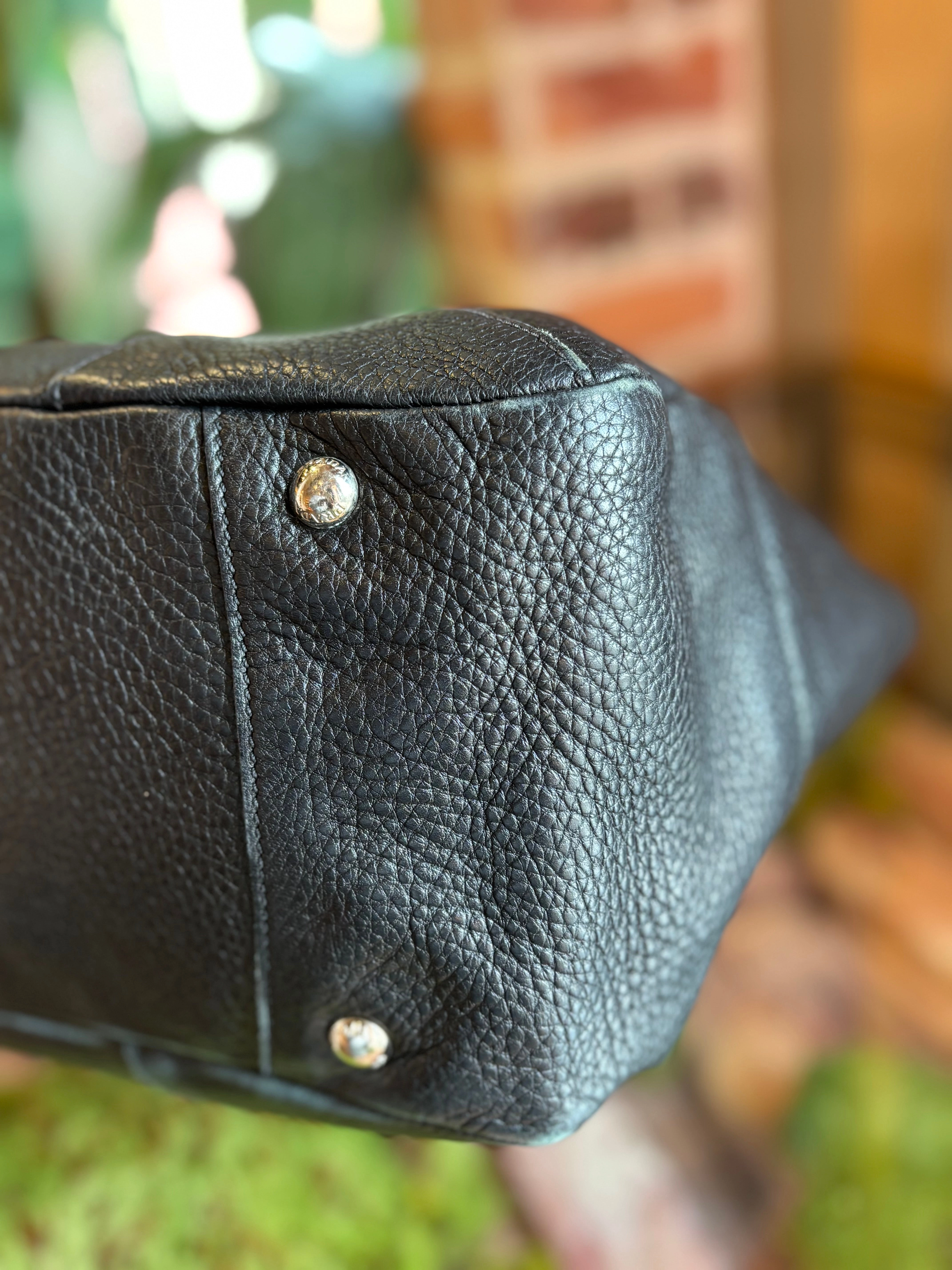 PRADA Black Daino Shoulder Bag ADI1173